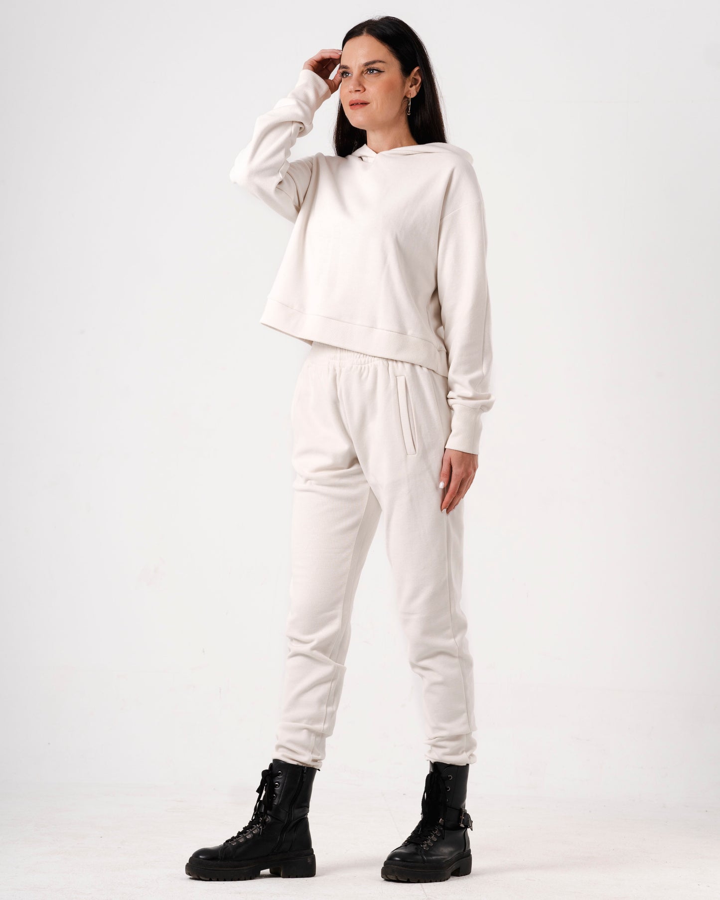 Tatterss Off white Cashmere set