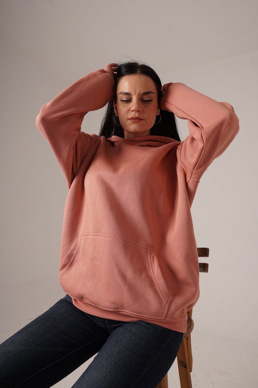 Pinky Lazy oversize Tatterss hoodie